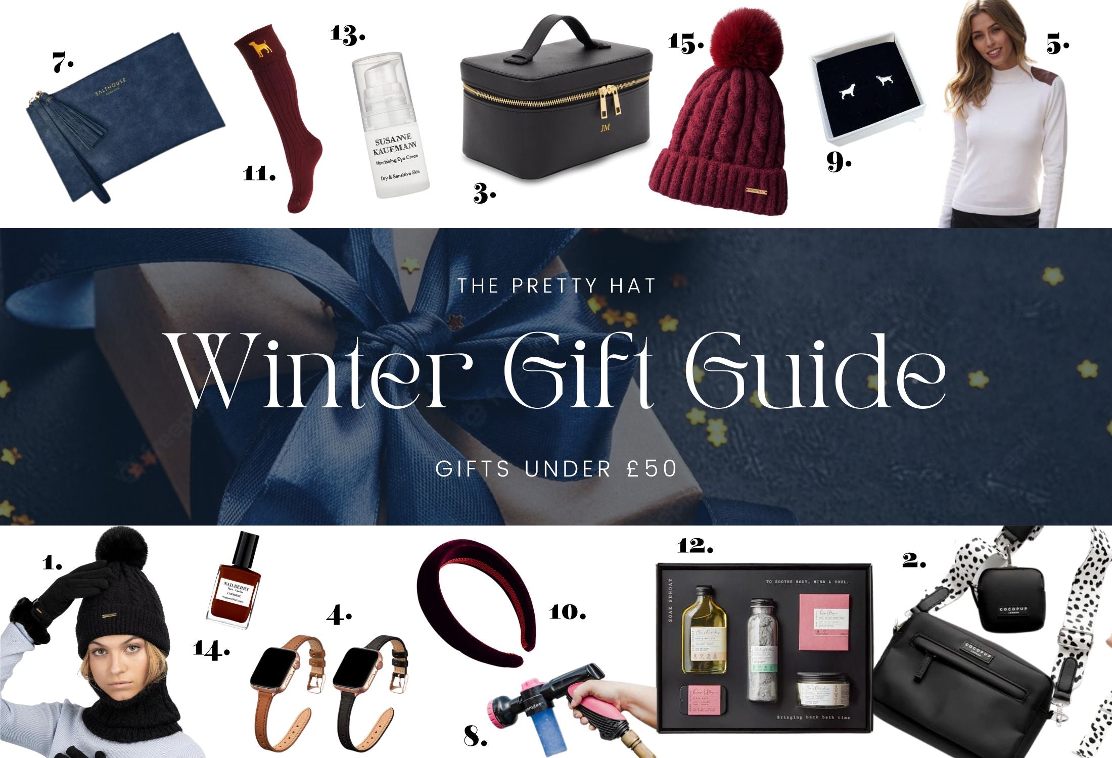 Winter Gift Guide Under £50 | The Pretty Hat