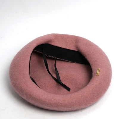 Regina Adjustable Wool Beret - Pillarbox Red - The Pretty Hat