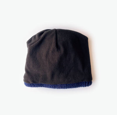 Poppy Sequinned Fox Kids Beanie - Navy (Age 6-12) - The Pretty Hat