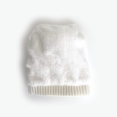 Kate Fleece Lined Beanie - Snow White - The Pretty Hat