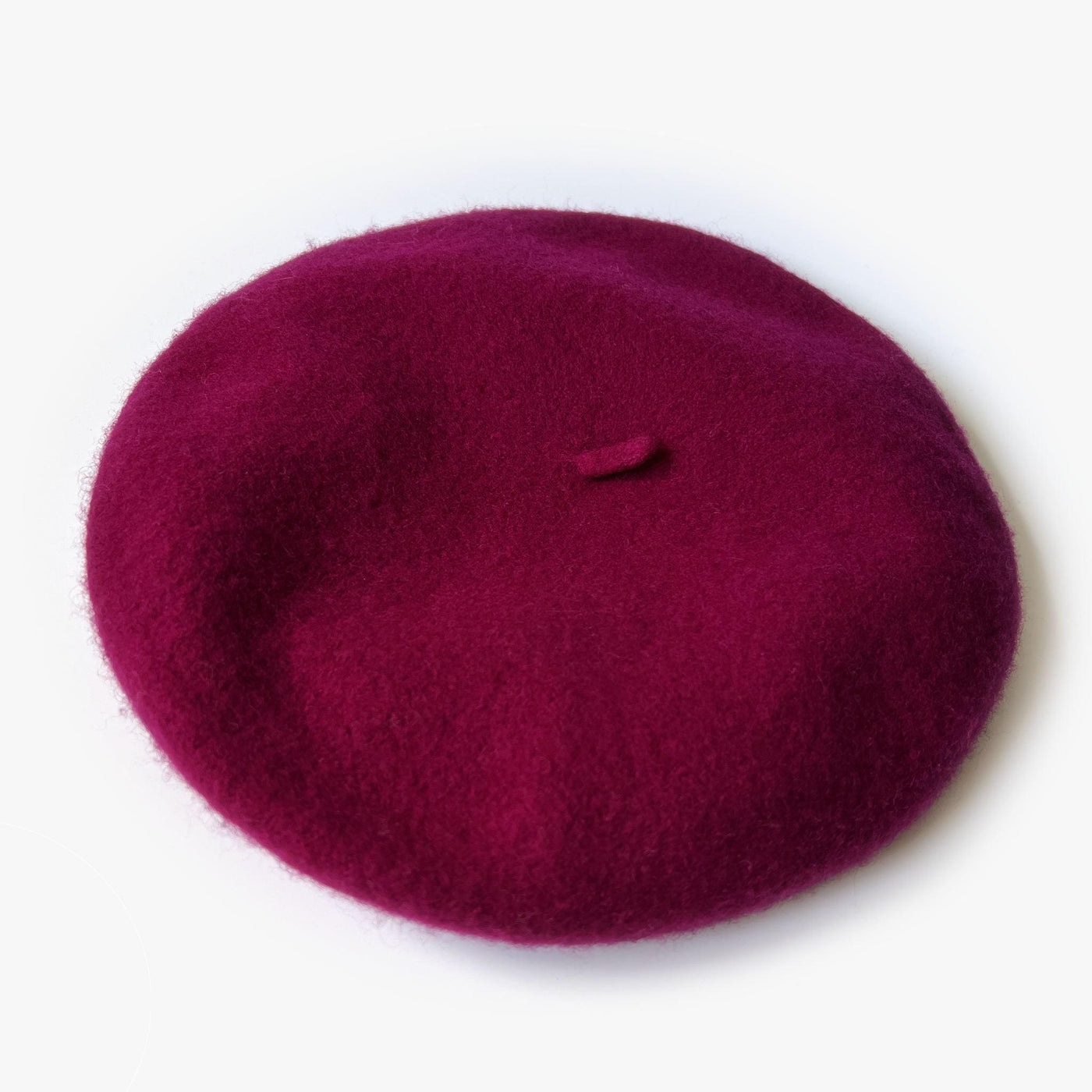 Danielle Satin Lined Beret - Fuschia - The Pretty Hat